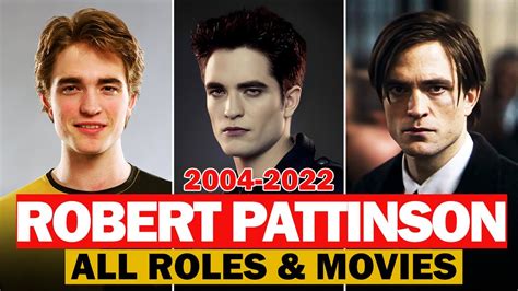 robert pattinson all movies list